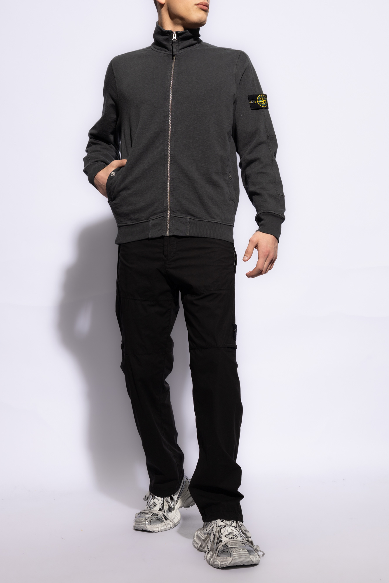 Stone island hot sale tracksuit jacket